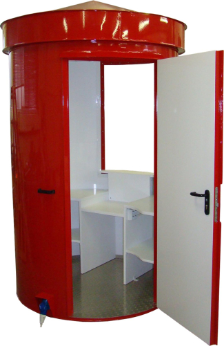 KASSENHAUS GRUGA - BAUHÖHE 2,60 m, Ø 150 cm