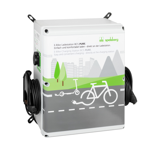 Preview: WALLBOX E-BIKE LADESTATION SPELSBERG - kompatible Eindrehhalterung