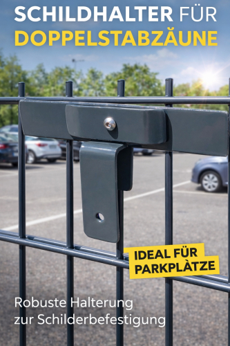 SCHILDBEFESTIGUNG | DEKOSCHILD | EINDREHHALTERUNG