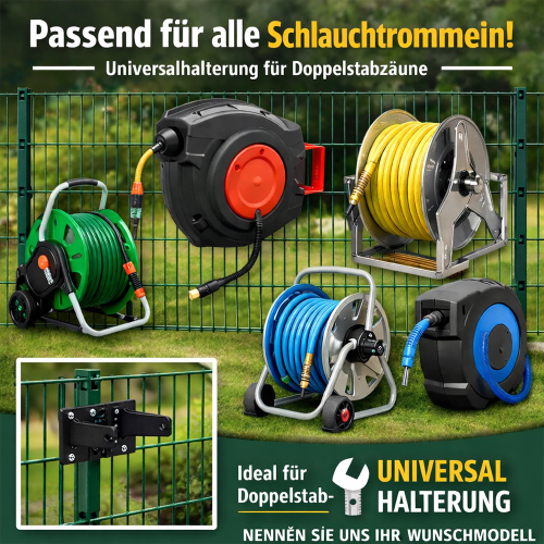 SCHLAUCHTROMMEL UNIVERSAL | EINDREHHALTERUNG | NENNEN SIE UNS IHR WUNSCHMODELL