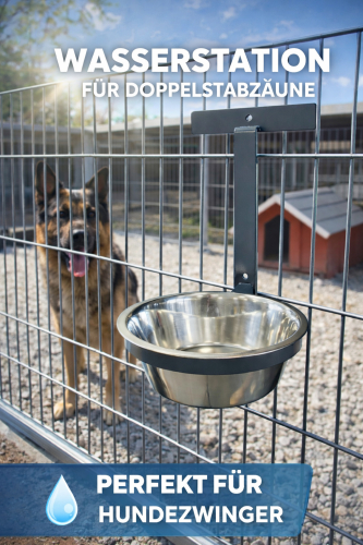 WASSERSTATION INKLUSIVE WASSERNAPF EINZELSTATION EINDREHHALTERUNG
