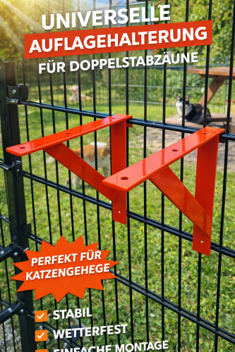 ZAUNHALTERUNG | UNIVERSAL | AUFLAGEHALTERUNG I EINZELHALTERUNG