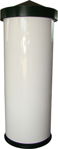 LITFAßSÄULE | INFOSÄULE | WERBESÄULE OUTDOOR - BAUHÖHE 2,20 m, Ø 80 cm