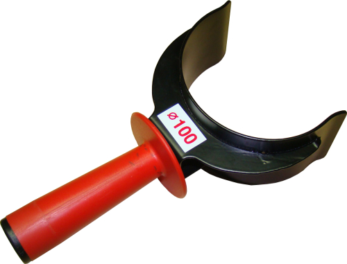 Montageklammer für Blechummantelungen 100 mm