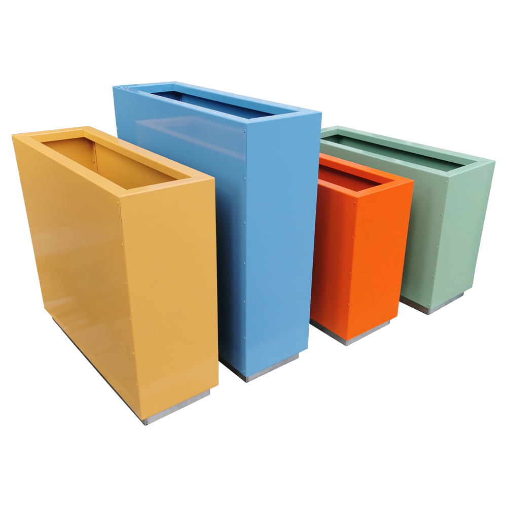 blumenkasten ton 60 cm Blumenkasten mit Untersetzer 60 cm lang Rattan-Optik anthrazit