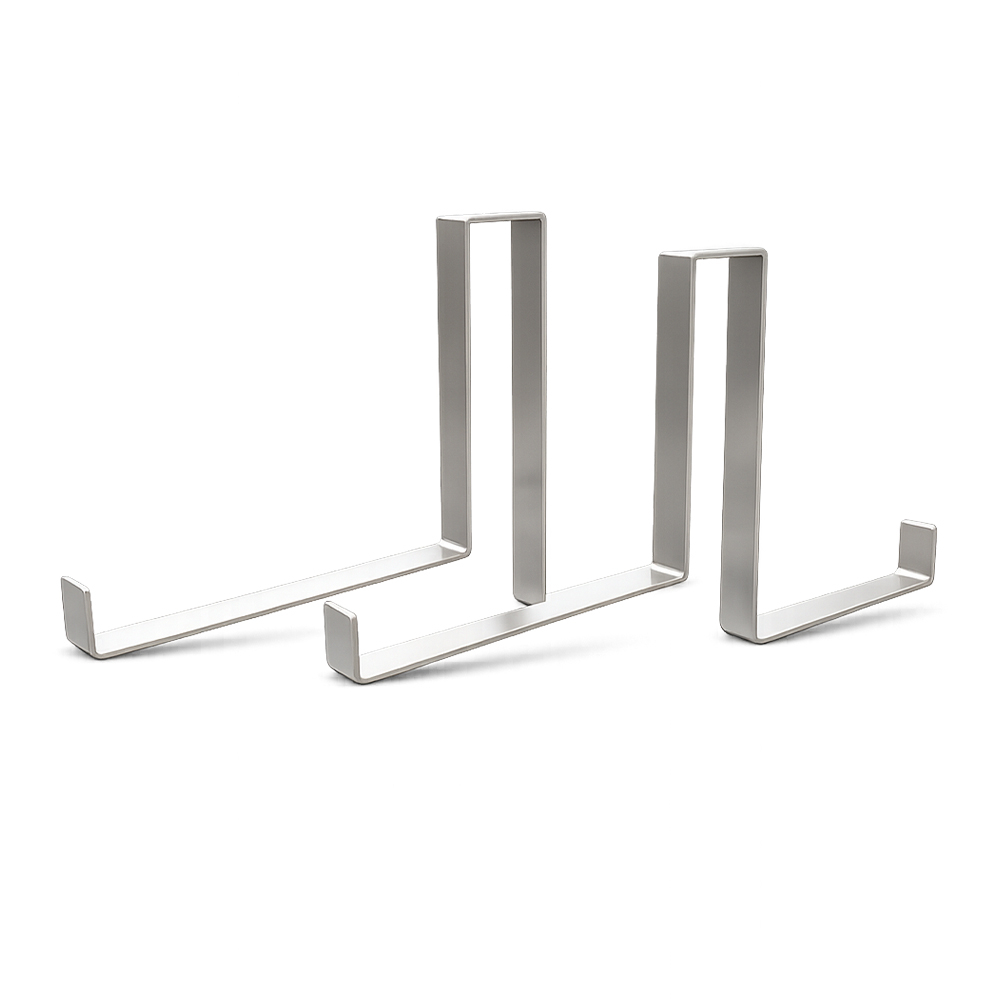 DOPPELSEITIGE KASTENHALTER, für alle Profile und Brüstungen