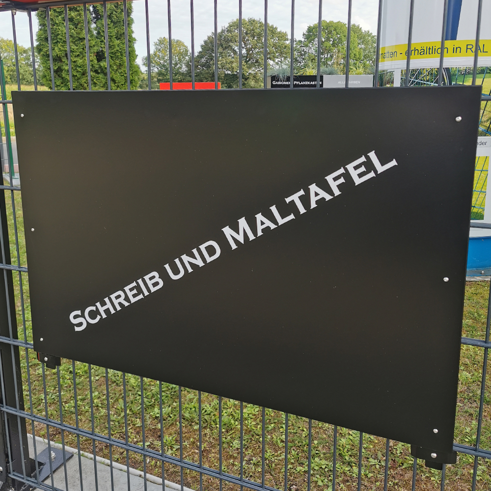 Maltafel auch für Gewerbe und Industrie