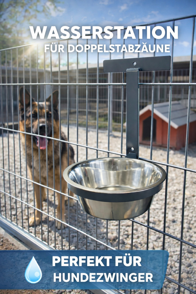 WASSERSTATION INKLUSIVE WASSERNAPF EINZELSTATION EINDREHHALTERUNG