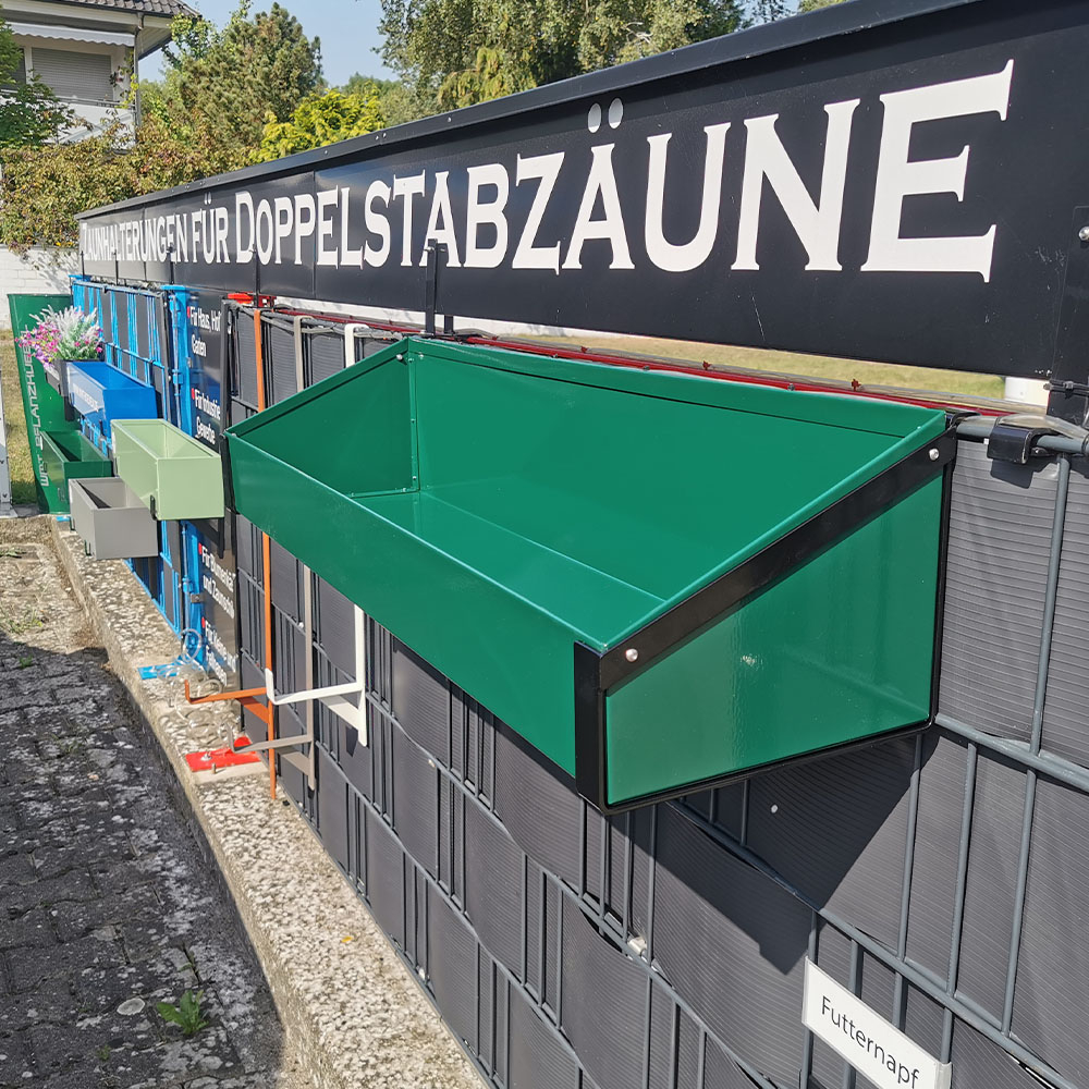 ZAUNHOCHBEET | UNIVERSAL FÜR DOPPELSTABMATTENZÄUNE | VIELE GRÖßEN