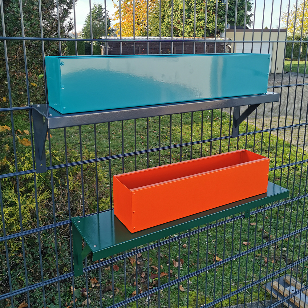 ZAUNREGALE ZUM EINHÄNGEN | KONFIGURATION | ALLE FARBEN