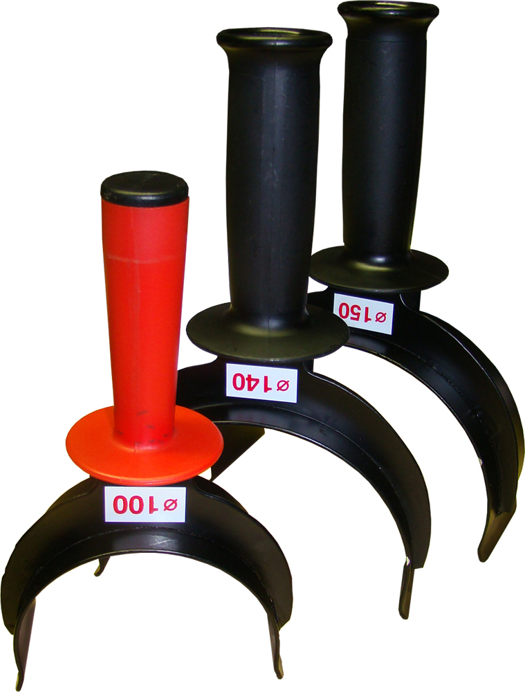 Montageklammer für Blechummantelungen 100 mm